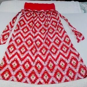 Love Fire maxi dress